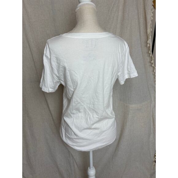 Unfortunate Portrait White Pickleball Tee Size Medium - Picture 5 of 6